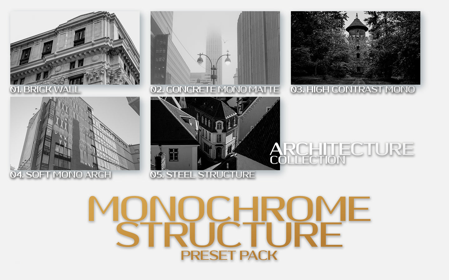 Monochrome Structure