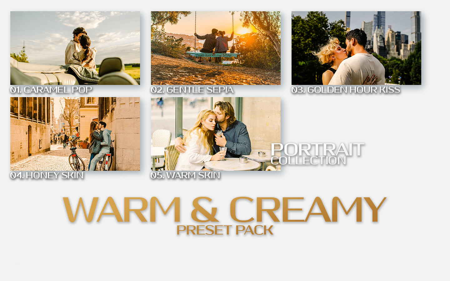 Warm & Creamy Tones