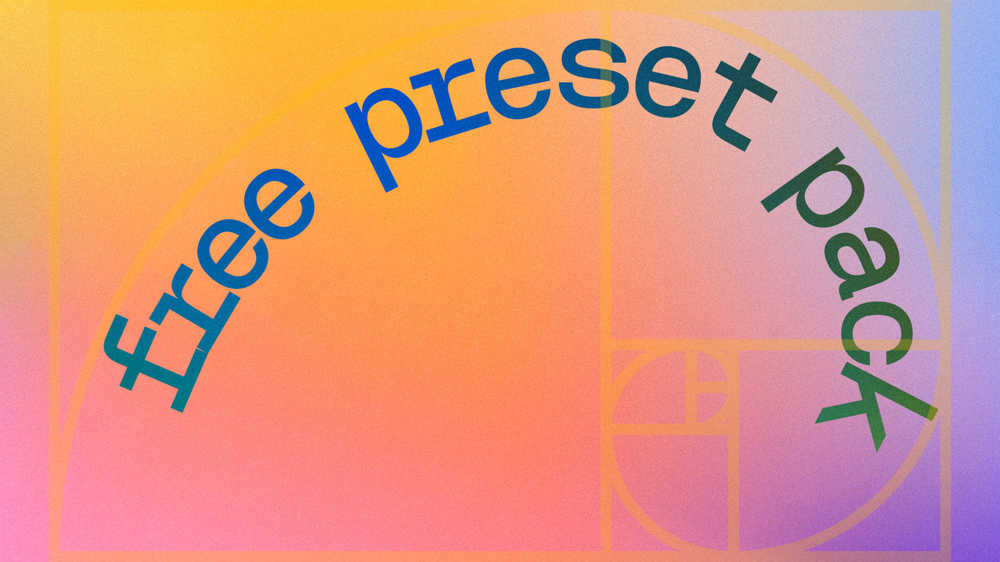Free Preset Pack